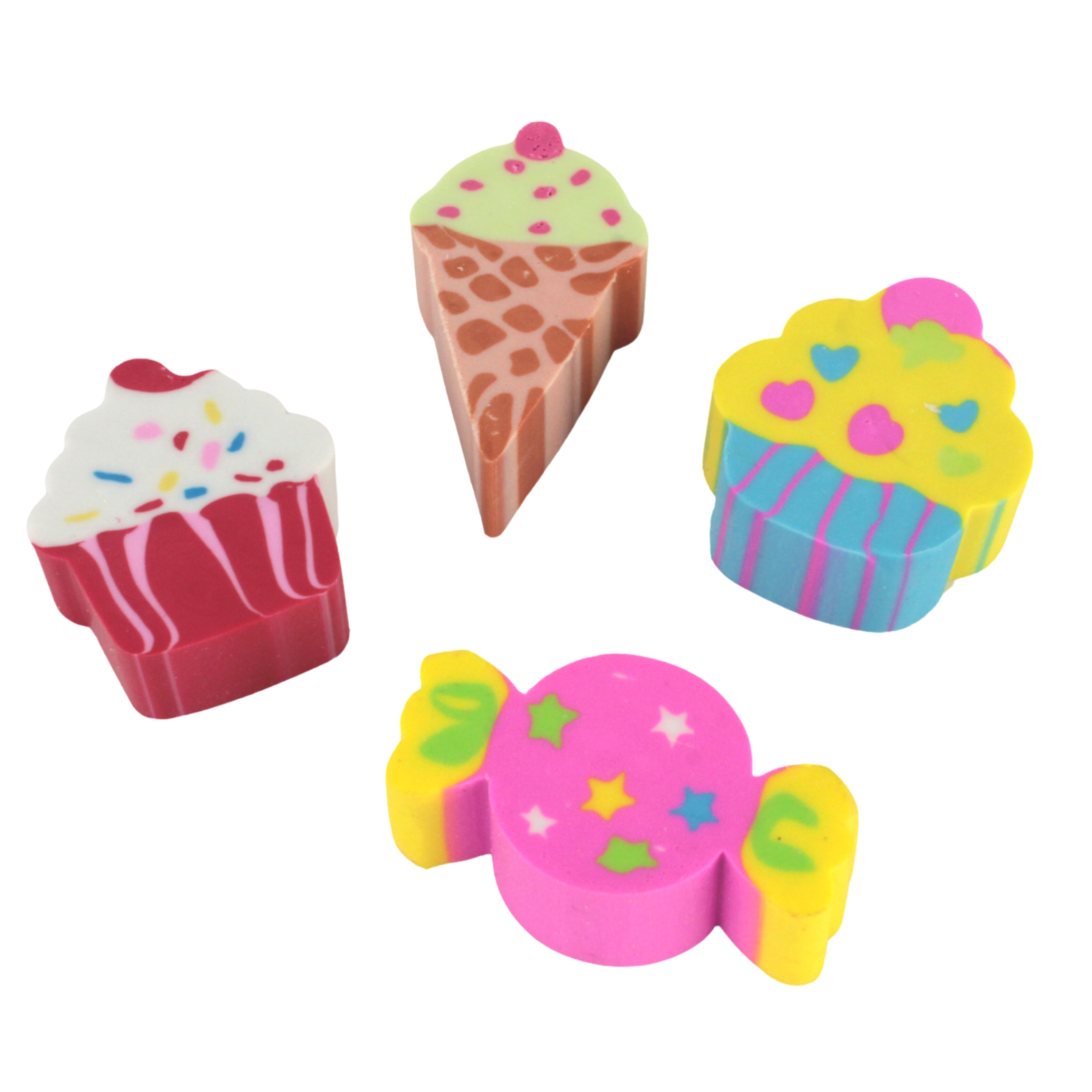 Sweet Treat Erasers (Pack of 8) 