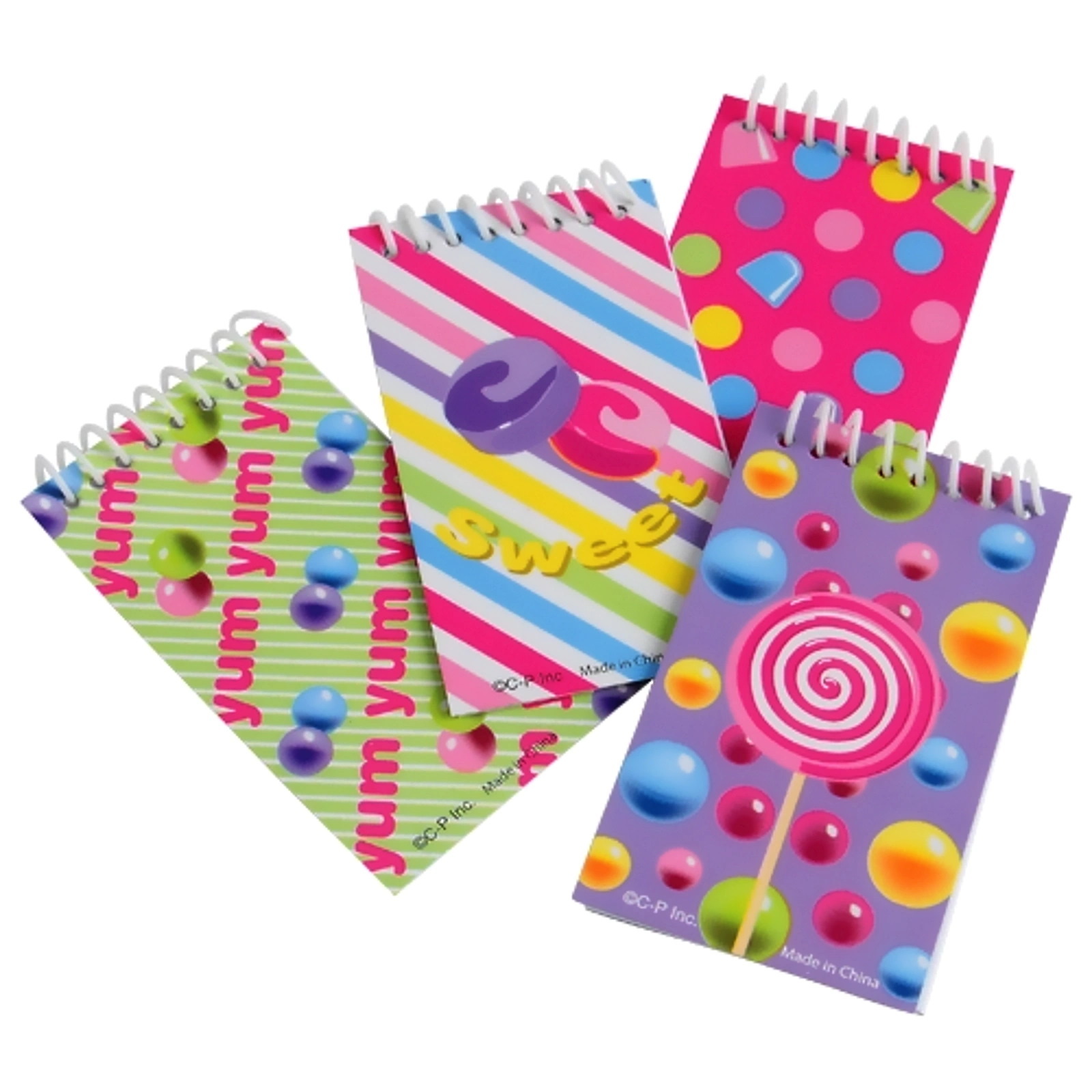 Candy Notepads (Pack of 12)
