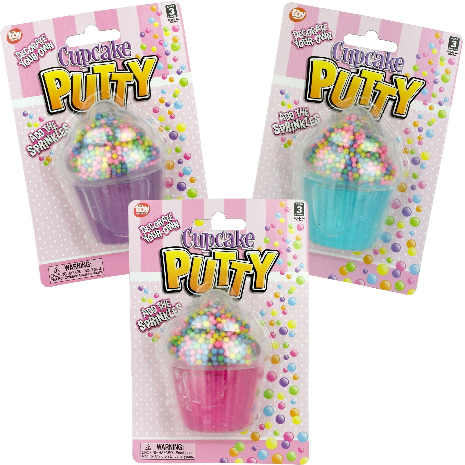 Cupcake Putty with Sprinkles (1 Only)
