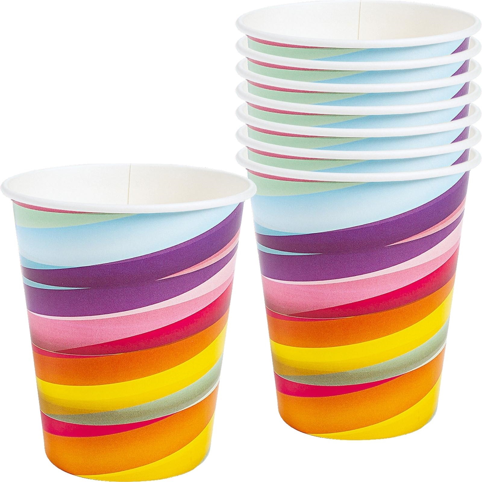 Candy World Paper Cups (Pack of 8)