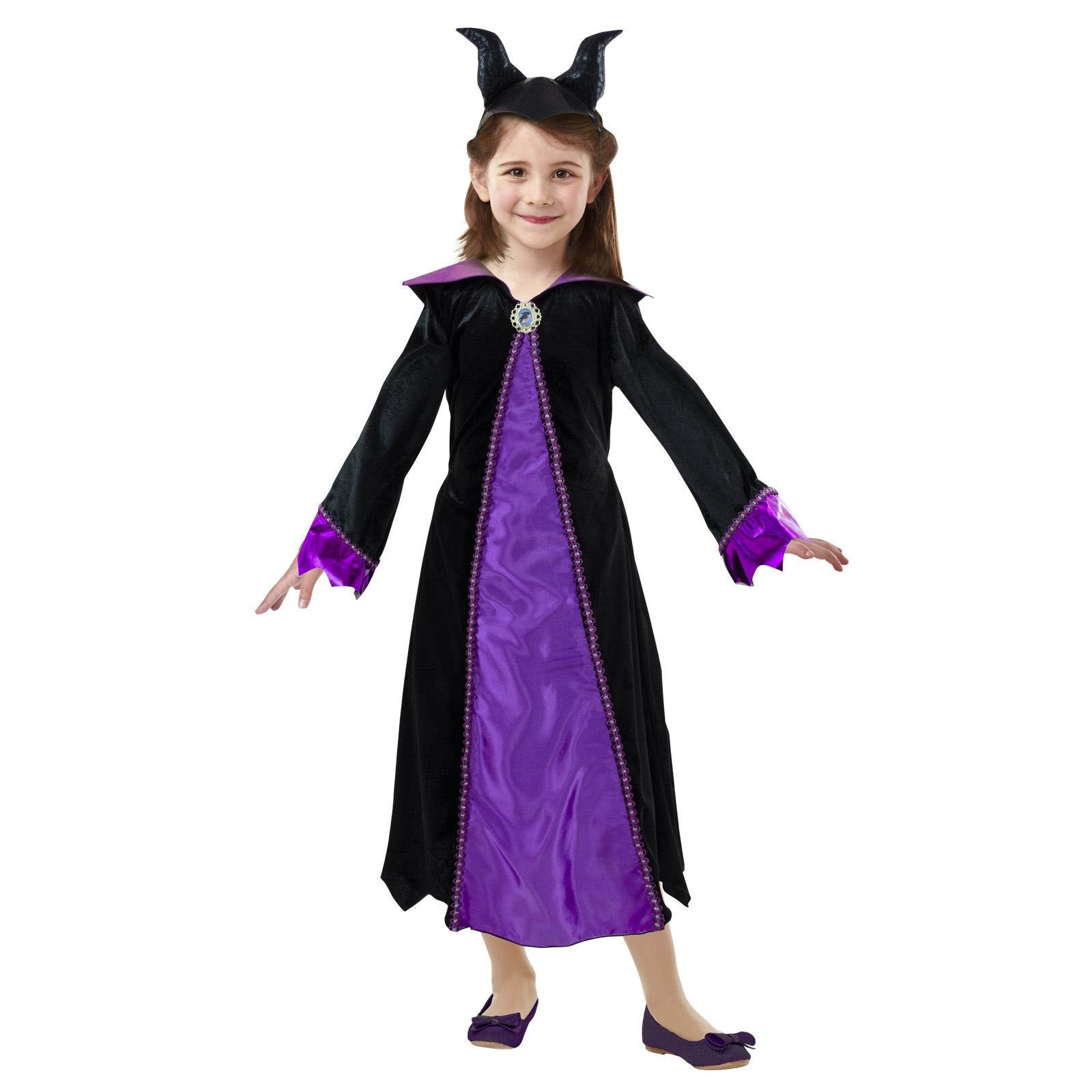 Sleeping Beauty Maleficent Deluxe Child Costume 3-5