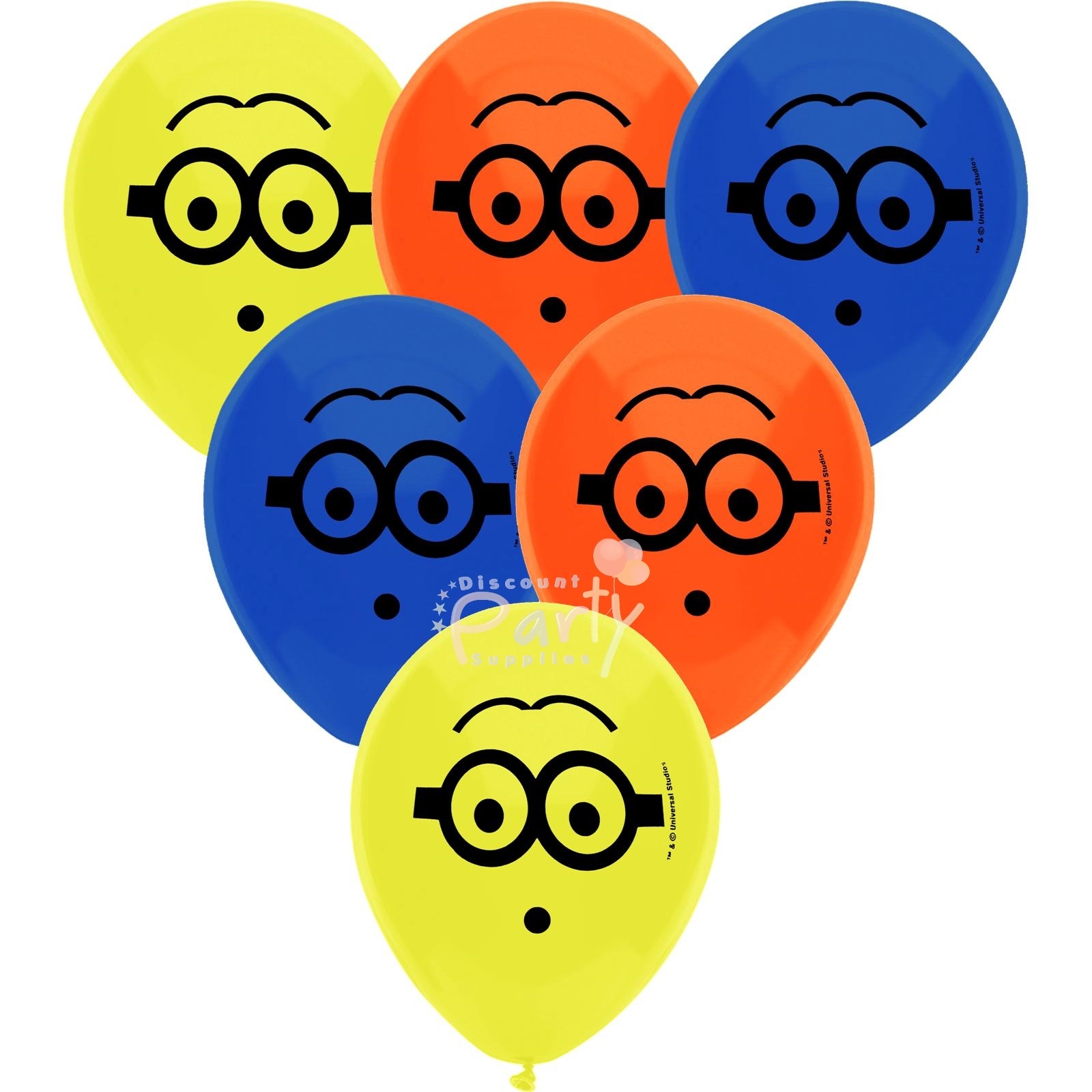 Minions Balloons (Pack of 6)