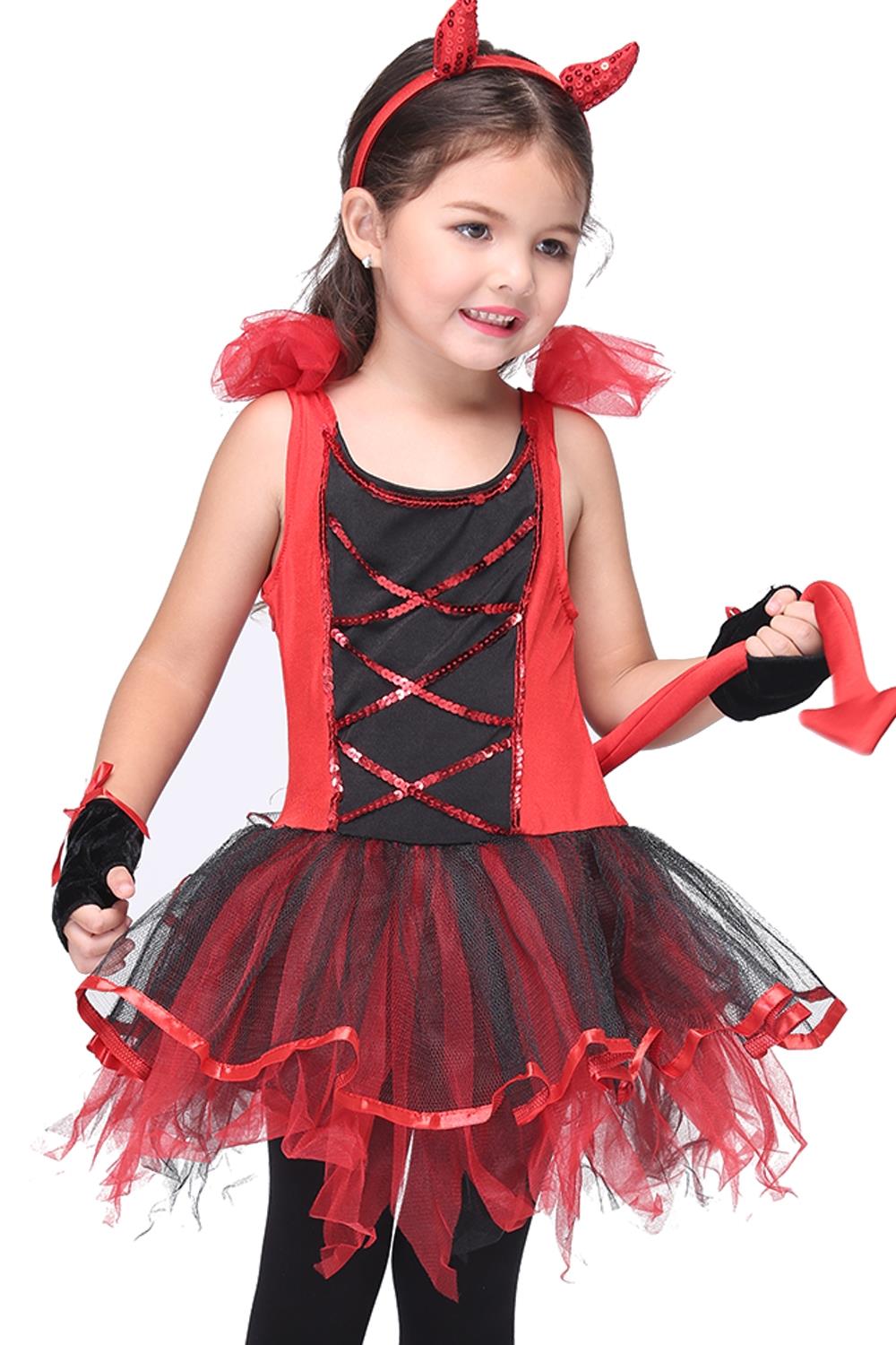 Little Devil Child Costume Medium