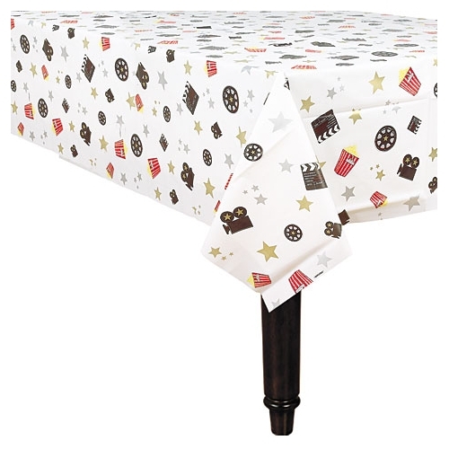 Director's Cut Plastic Tablecloth