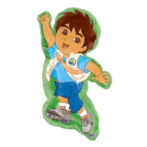 Go Diego Go Supershape Jumbo Helium Balloon