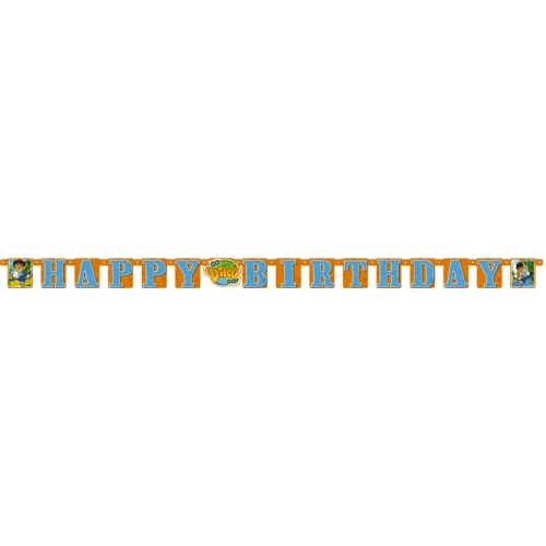 Go Diego Go Happy Birthday Banner