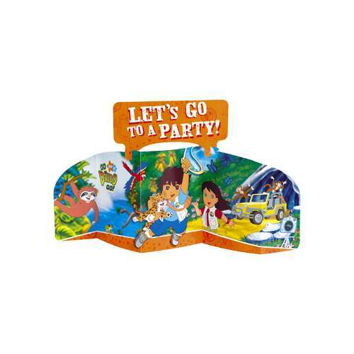 Go Diego Go Party Centrepiece