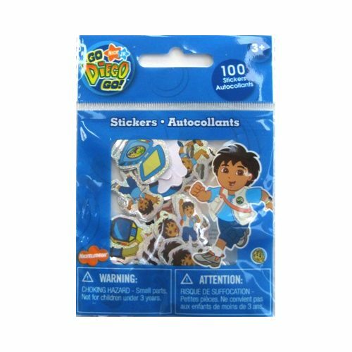 Go Diego Go Mini Stickers (Pack of 100)