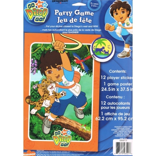 Go Diego Go Party Game