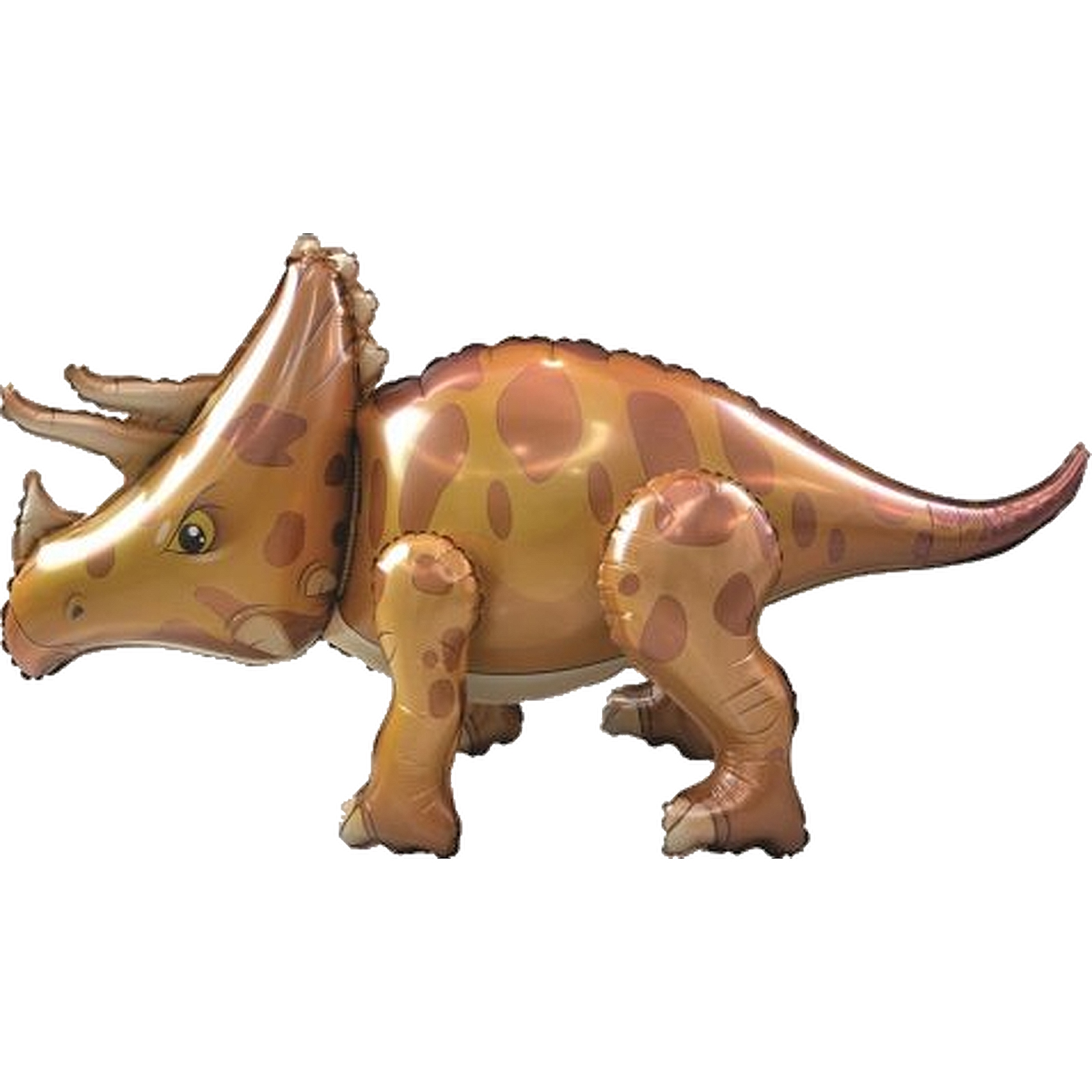 Standing Airz Triceratops Air Fill Foil Balloon 95cm 