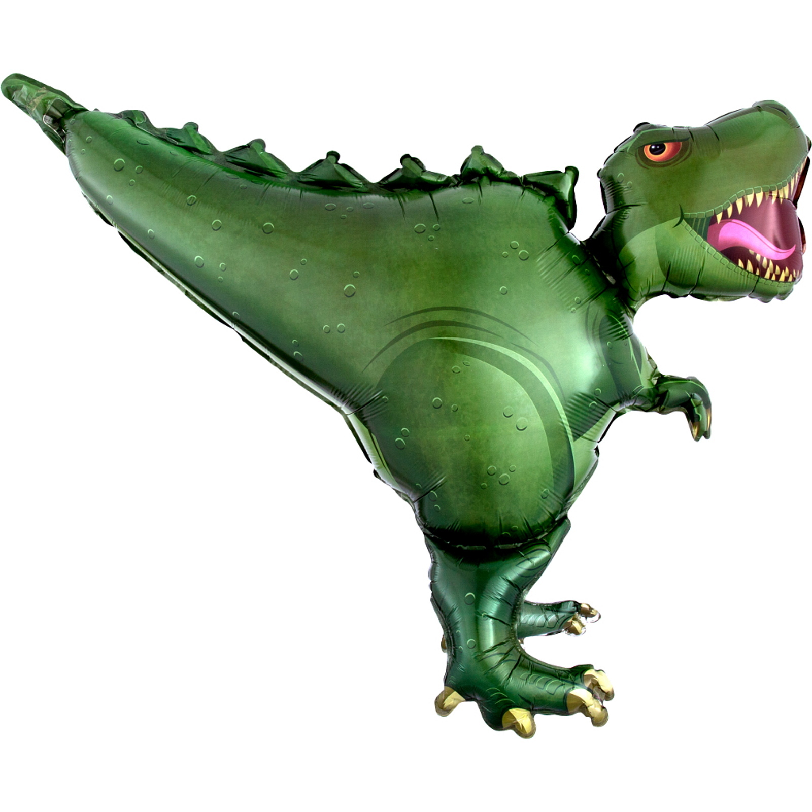 Green T-Rex UltraShape Helium Foil Balloon 91cm