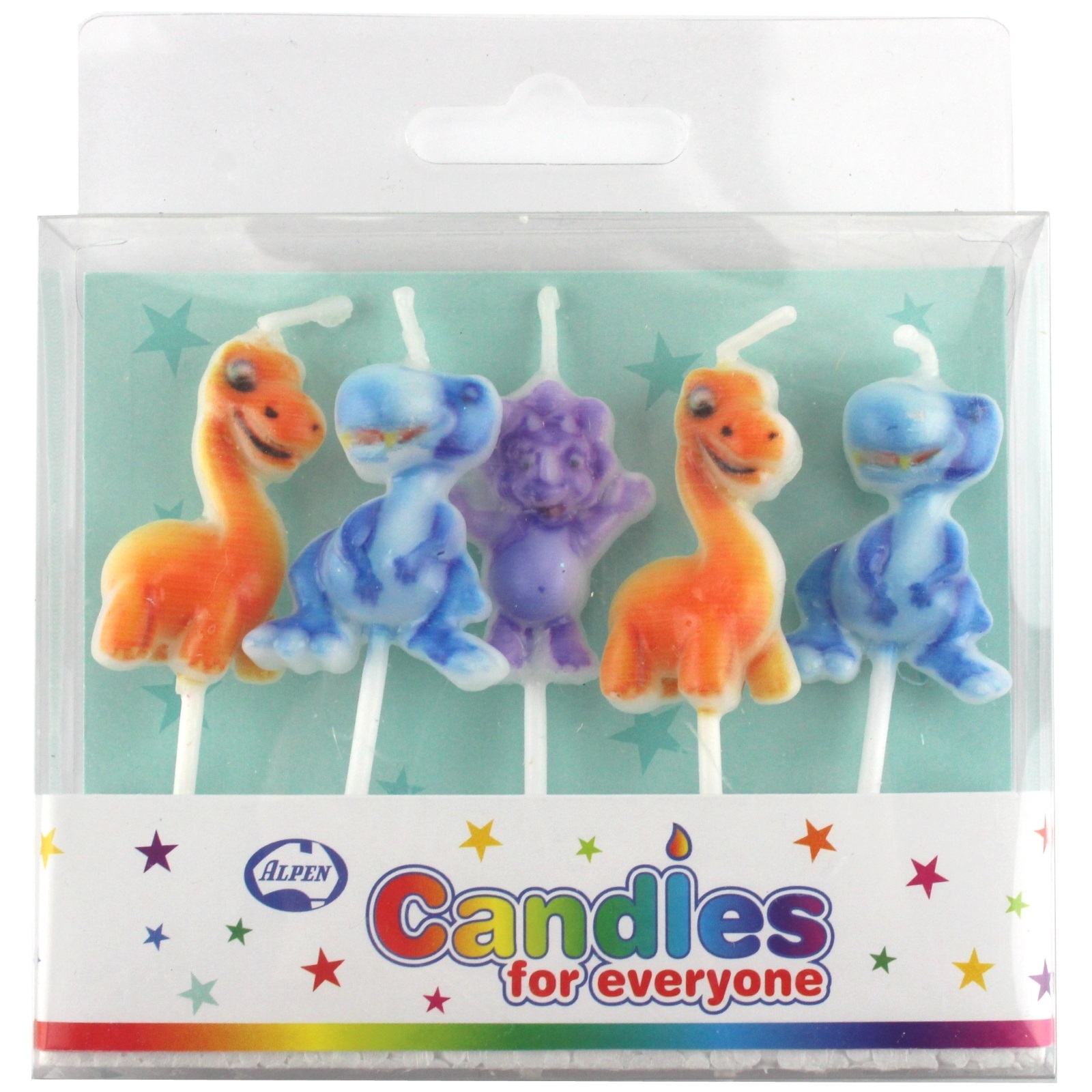 Dinosaur Candles  (Set of 5)