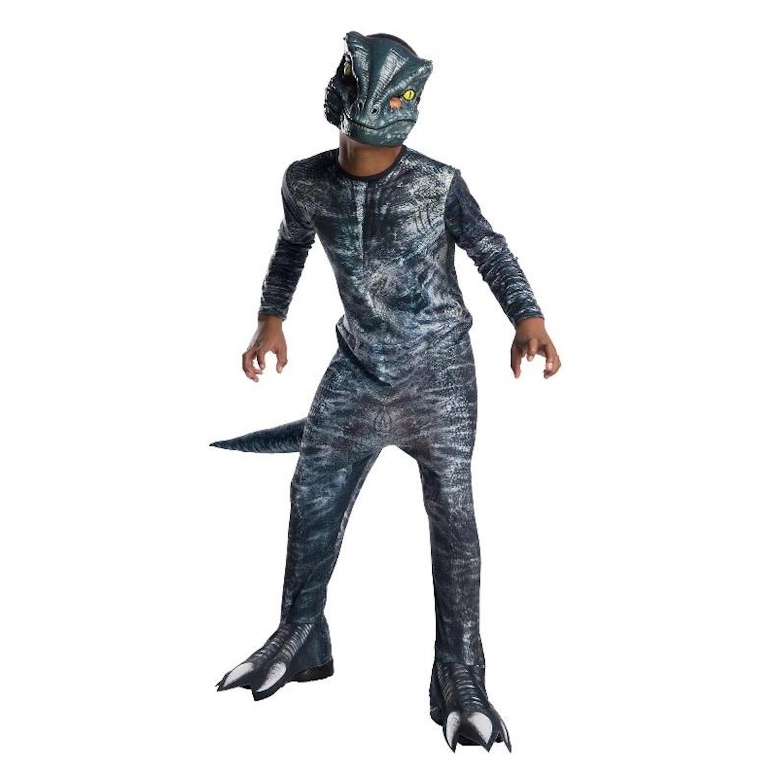 Jurassic World Camp Cretaceous Blue Velociraptor Child Costume 9-10