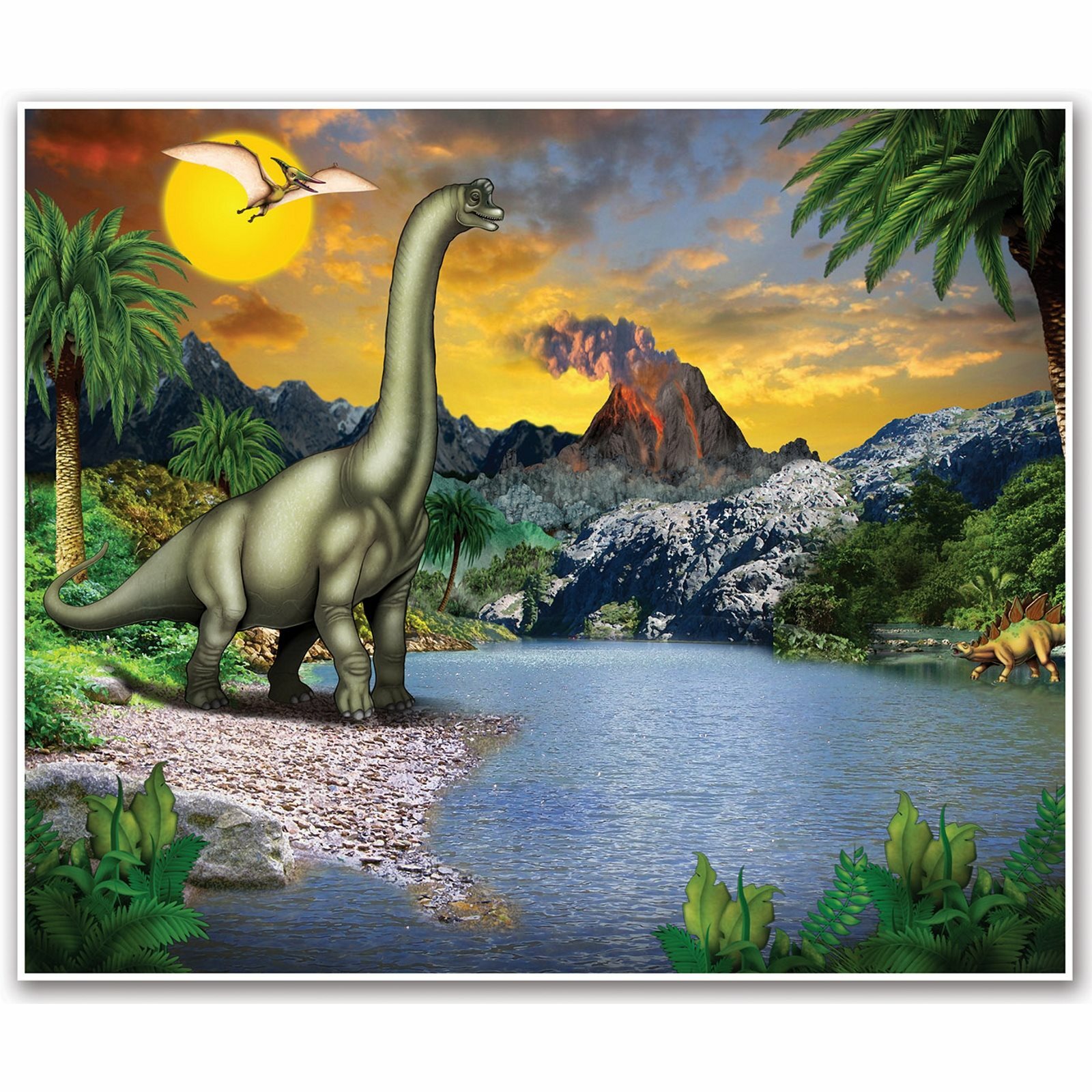 Dinosaur Backdrop Banner