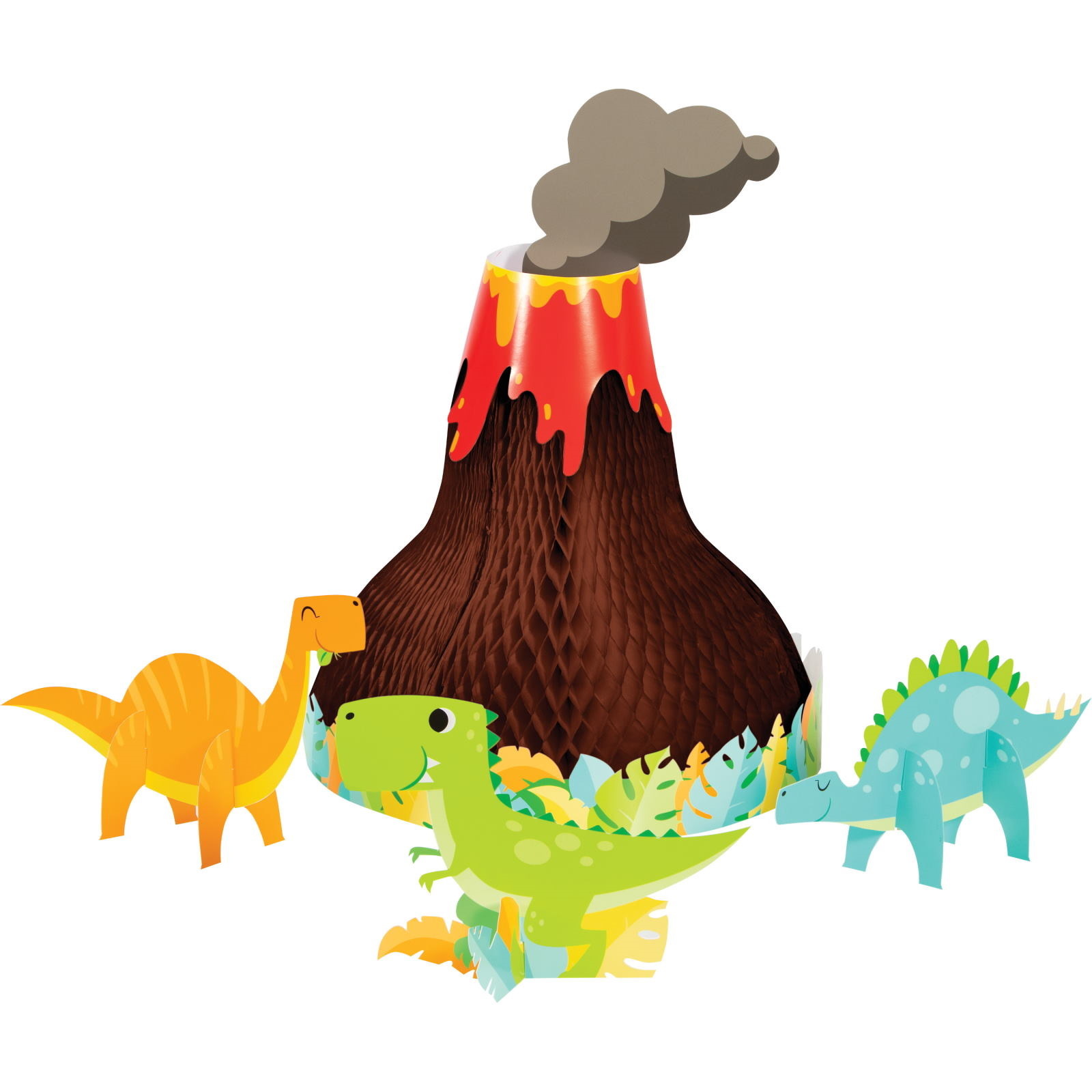 Dino Party Centrepiece Decoration Set (Pack of 4)