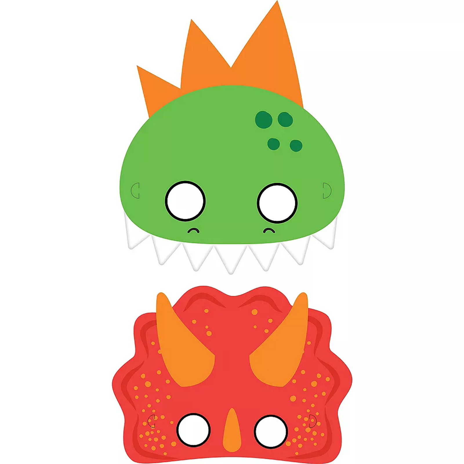 Dino-Mite Paper Masks (Pack of 8)