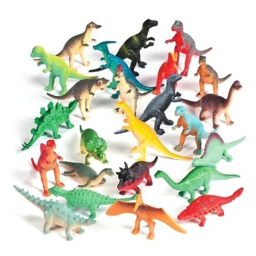 Dinosaur Plastic Toys (Pack of 24)