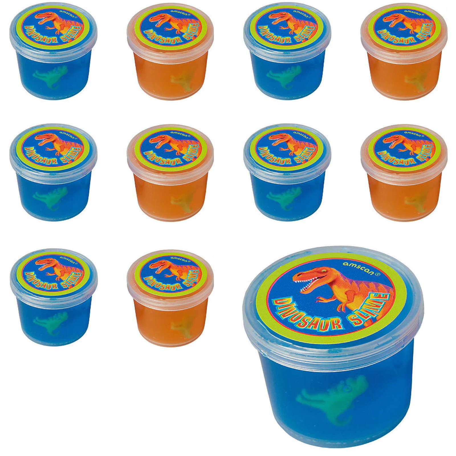 Dinosaur Filled Slime (Pack of 12)