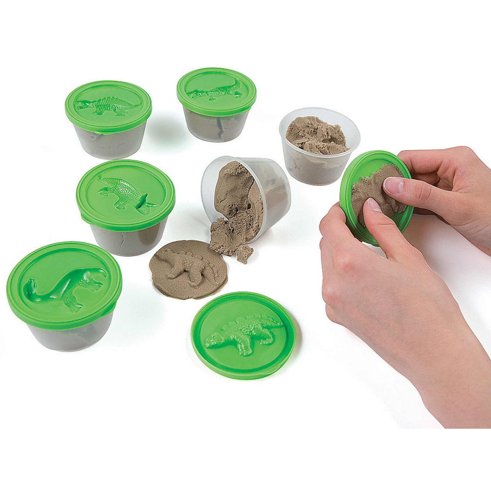 Dinosaur Fossil Molding Sand Tub