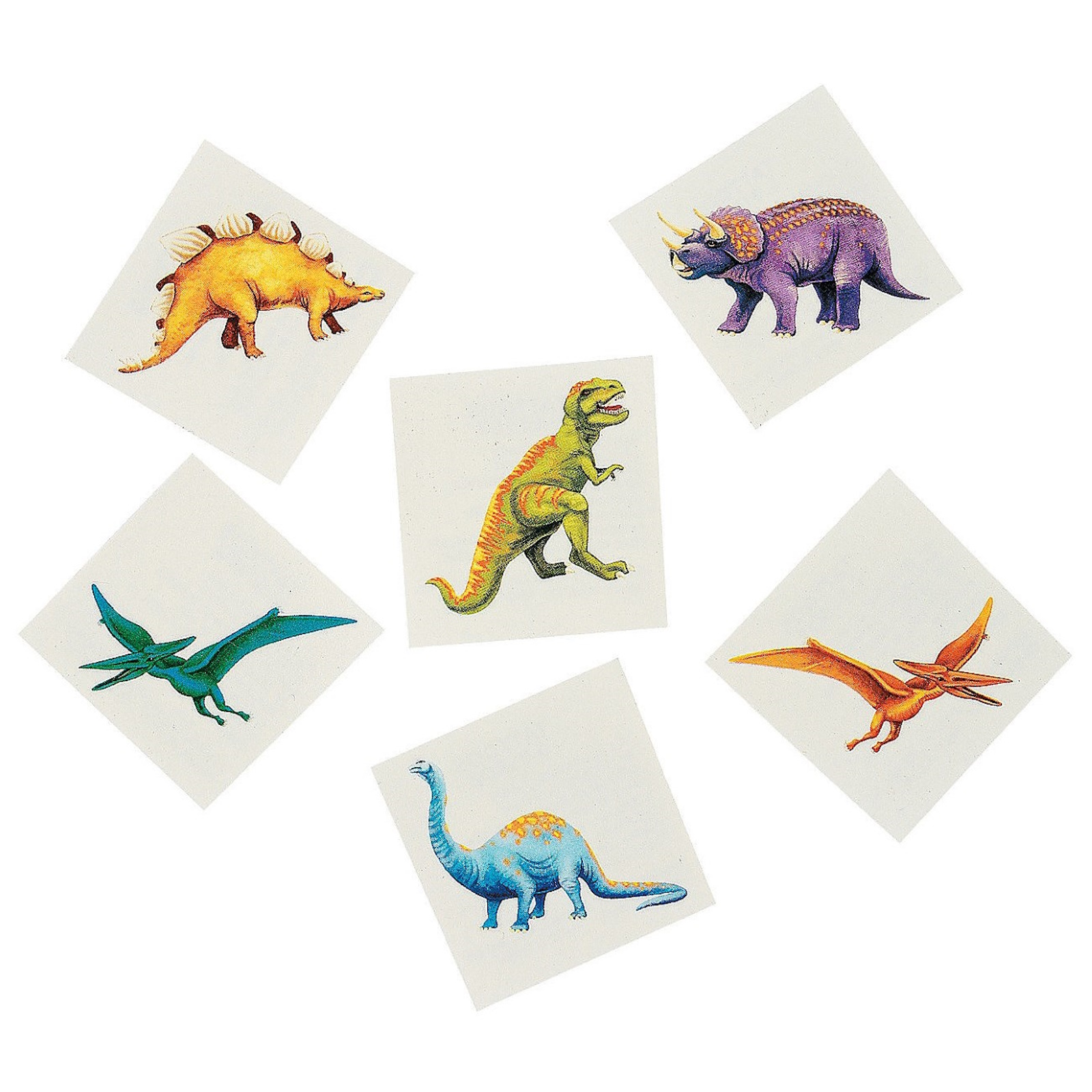 Dinosaur Tattoos (Pack of 36)
