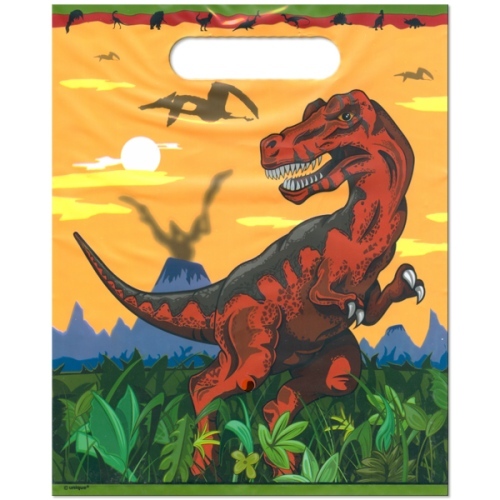 Dinosaur Lolly/Treat Bags (Pack of 8)