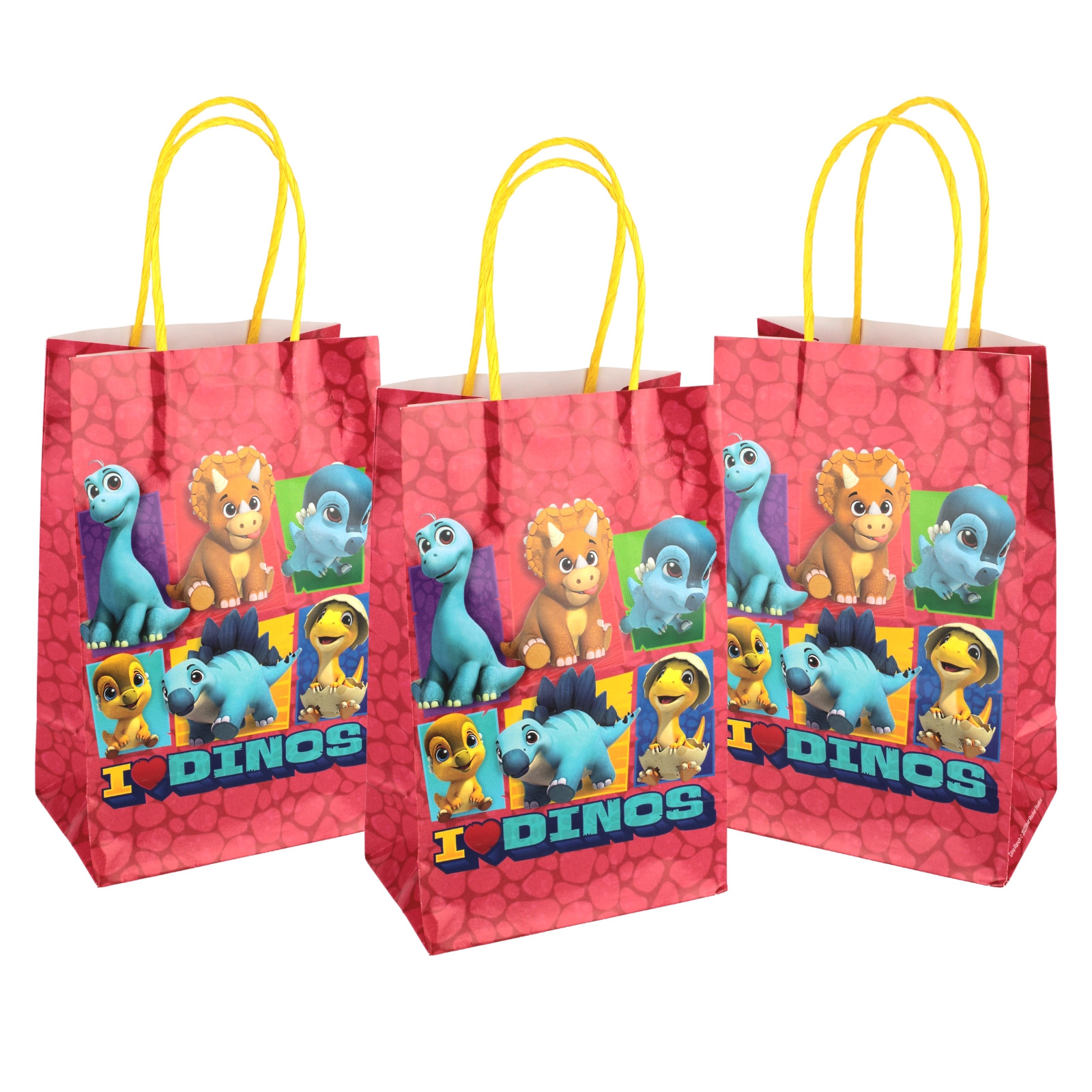 Dino Ranch Paper Gift Bags (Pack of 8) 