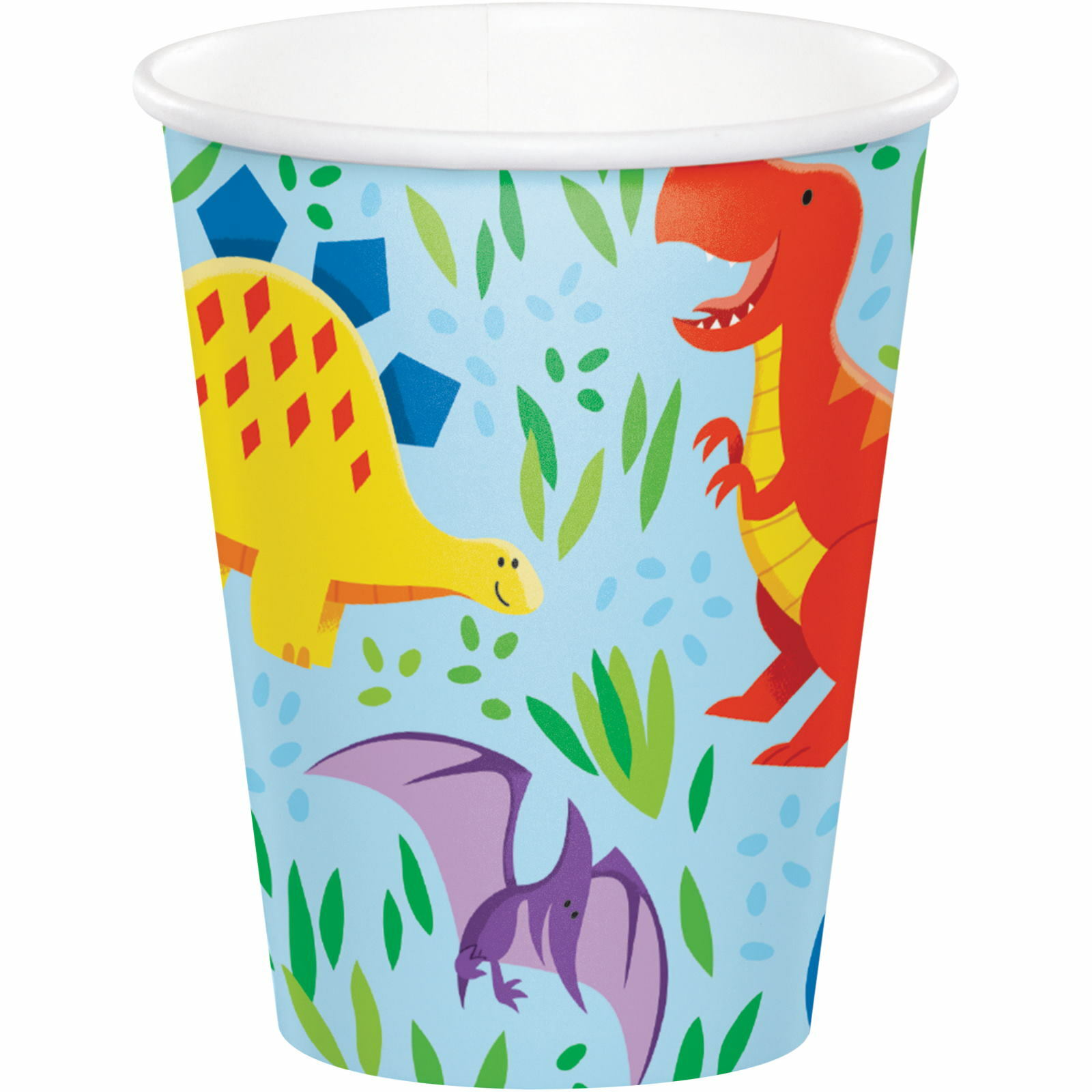 Dinosaur Friends Paper Cups (Pack of 8)