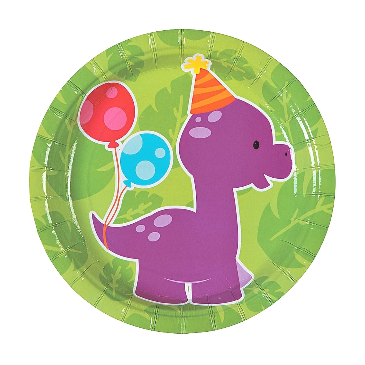 Little Dino Small Paper Plates (Pack of 8)