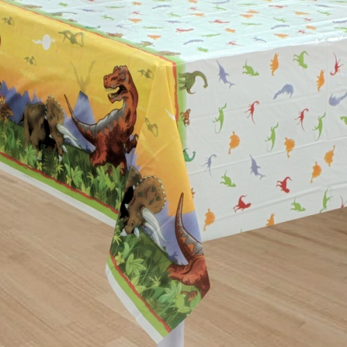Dinosaur Plastic Tablecloth