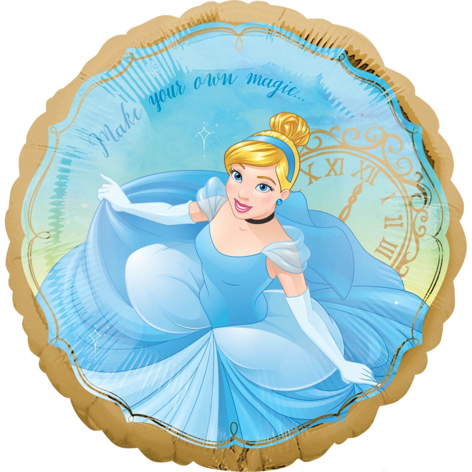 Disney Princess Once Upon A Time Cinderella Foil Helium Balloon