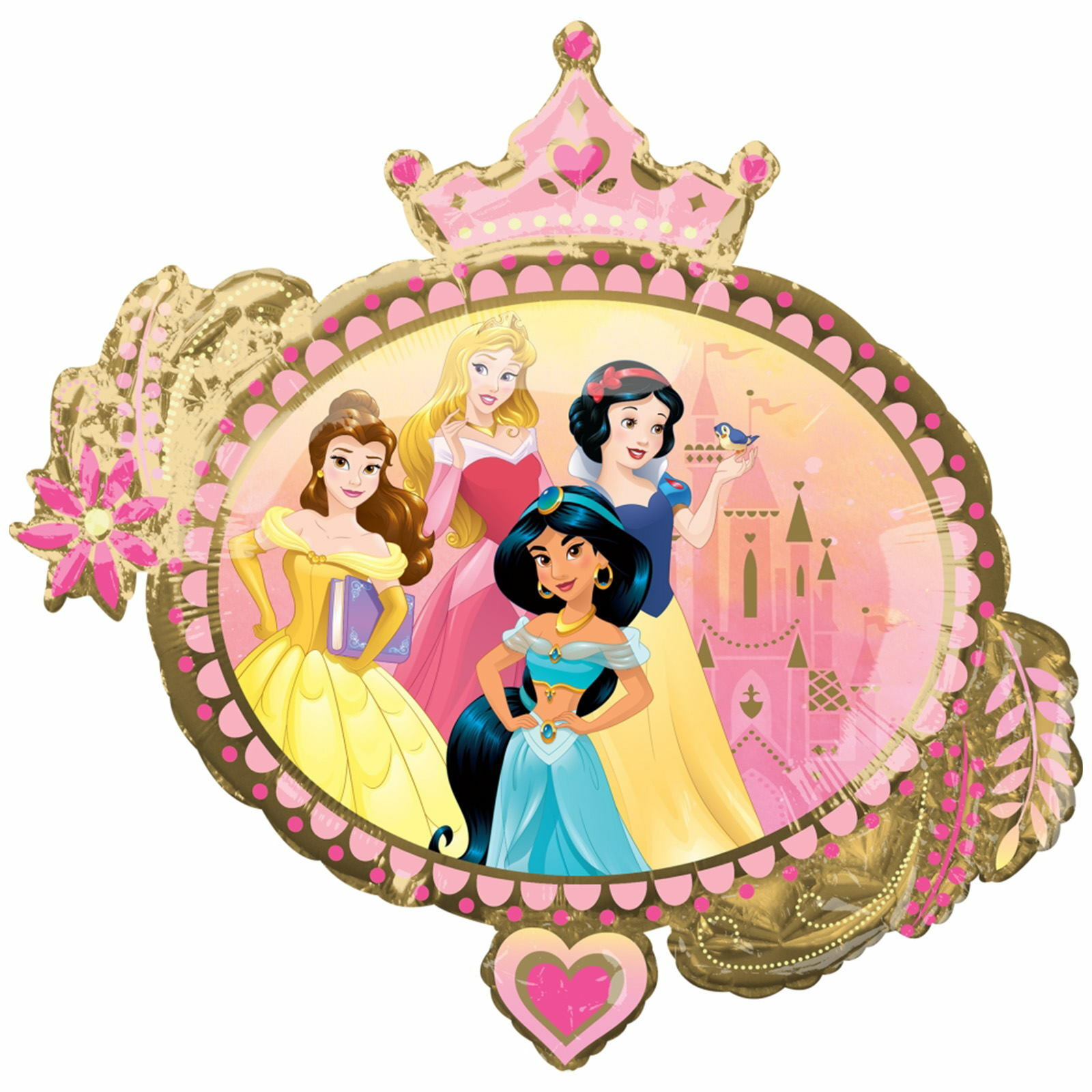 Disney Princess Once Upon A Time Supershape Helium Balloon