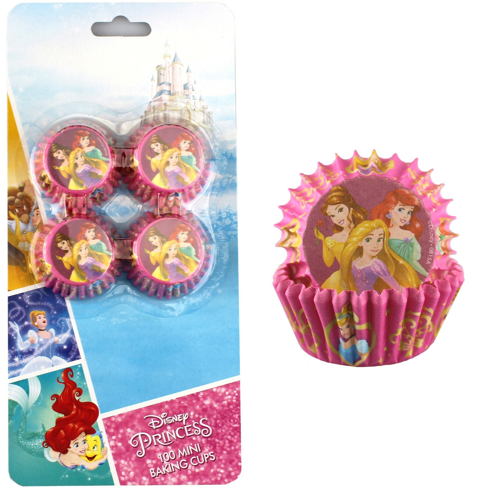 Disney Princess Mini Baking Cups (Pack of 100)