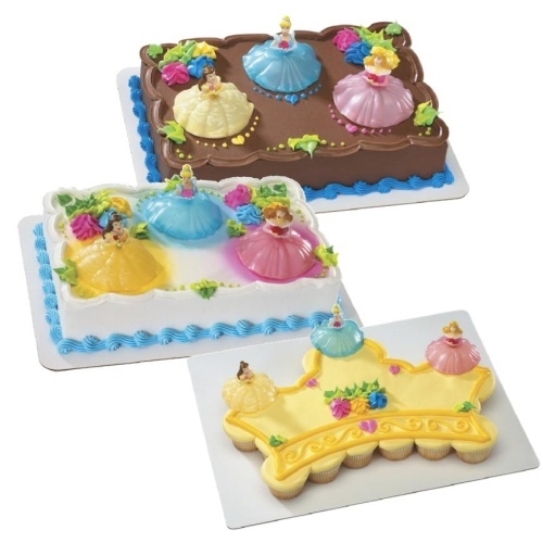 Disney Princess Light Up Cake Decoration Kit