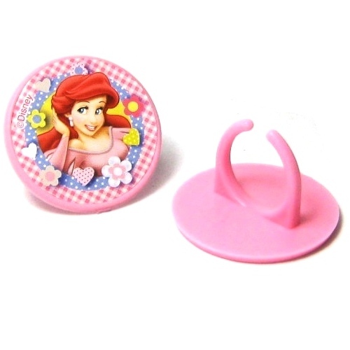 Disney Princess Cupcake Rings (Pack of 10)