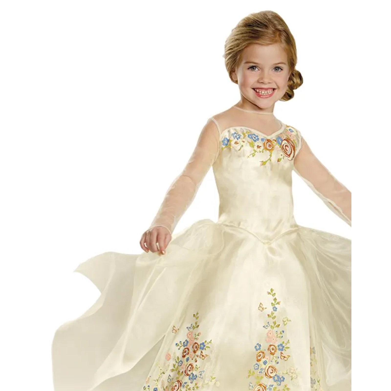 Cinderella Movie Wedding Dress Toddler / Child Costume Large