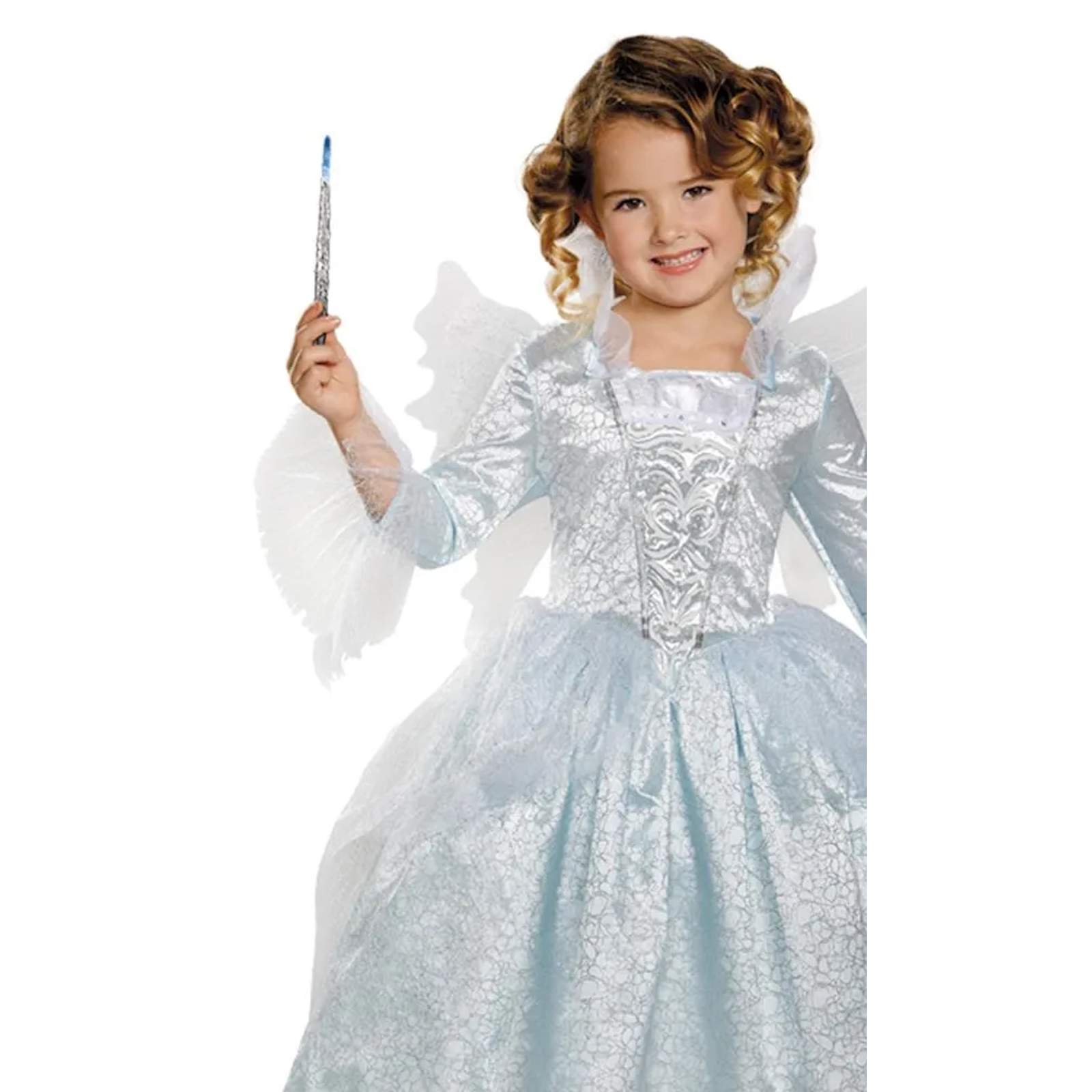 Cinderella Movie Fairy Godmother Deluxe Child Costume Large