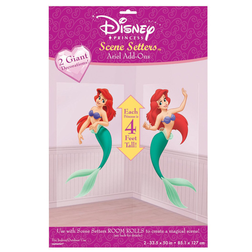 Disney Princess Ariel Scene Setter Wall Decorations
