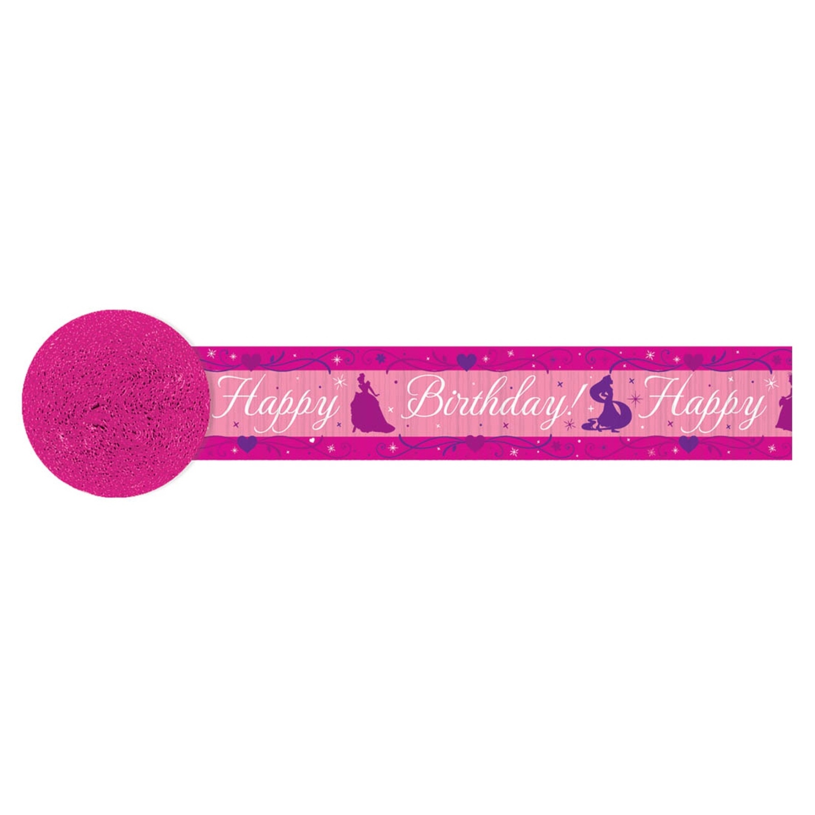Disney Princess Sparkle Crepe Streamer
