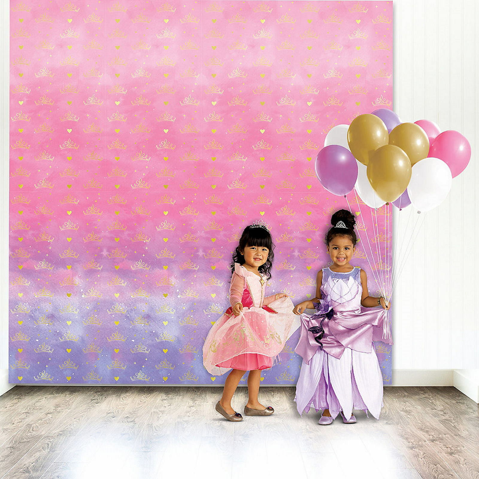 Disney Princess Once Upon A Time Plastic Party Photo Backdrop