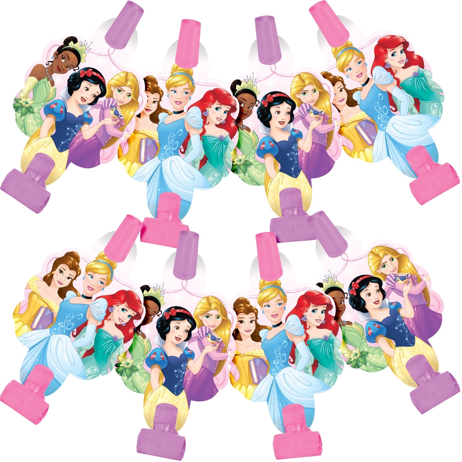 Disney Princess Dream Big Party Blowers (Pack of 8)