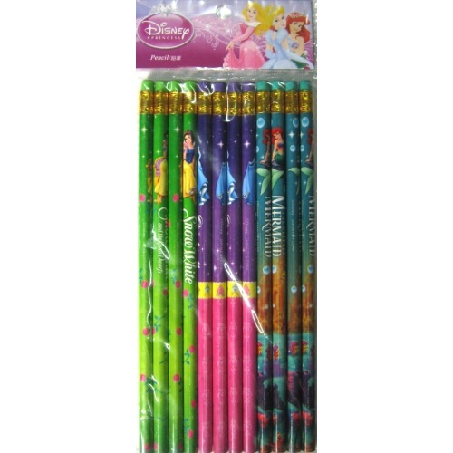 Disney Princess Pencils (Pack of 12)