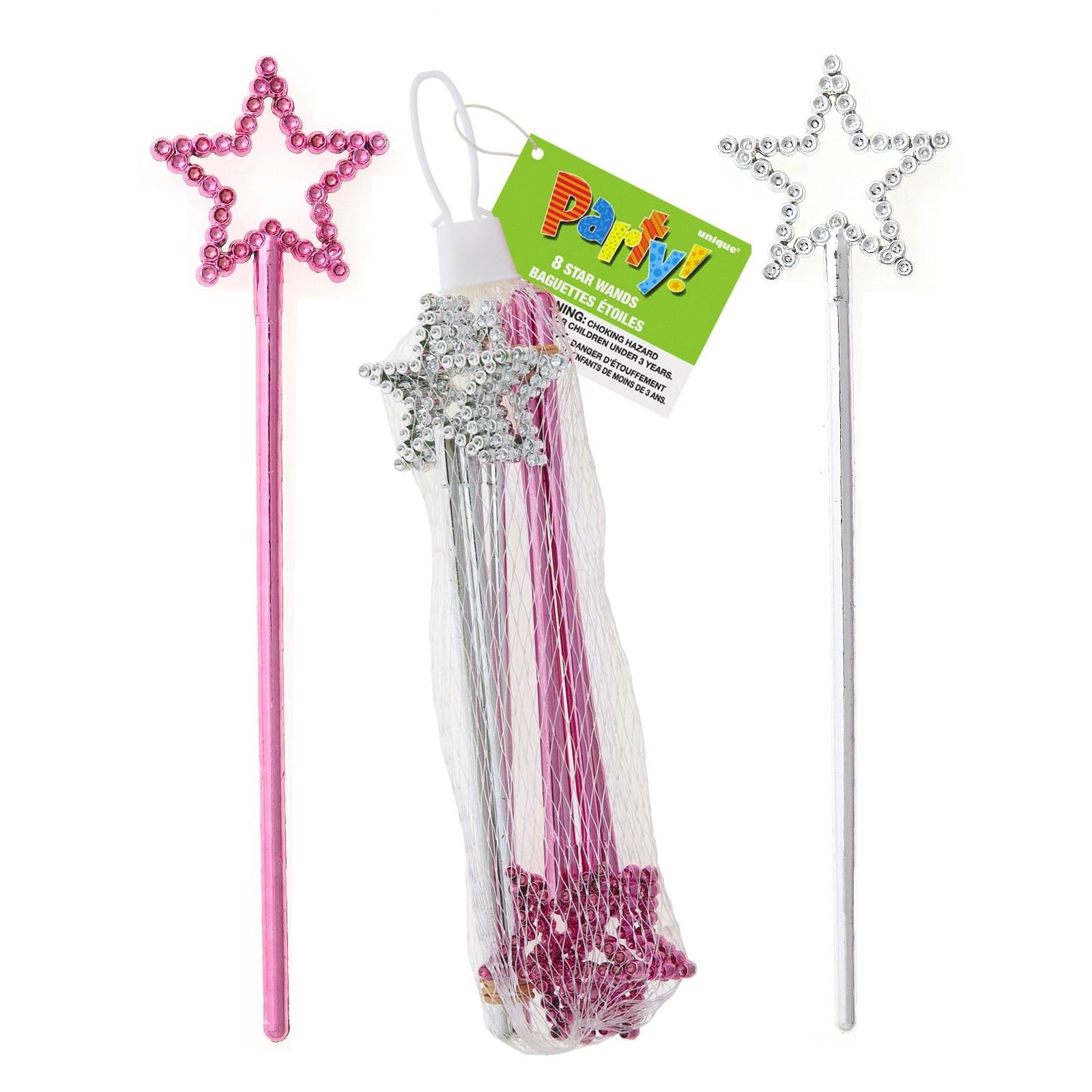 Princess Star Wands (Pack of 8)
