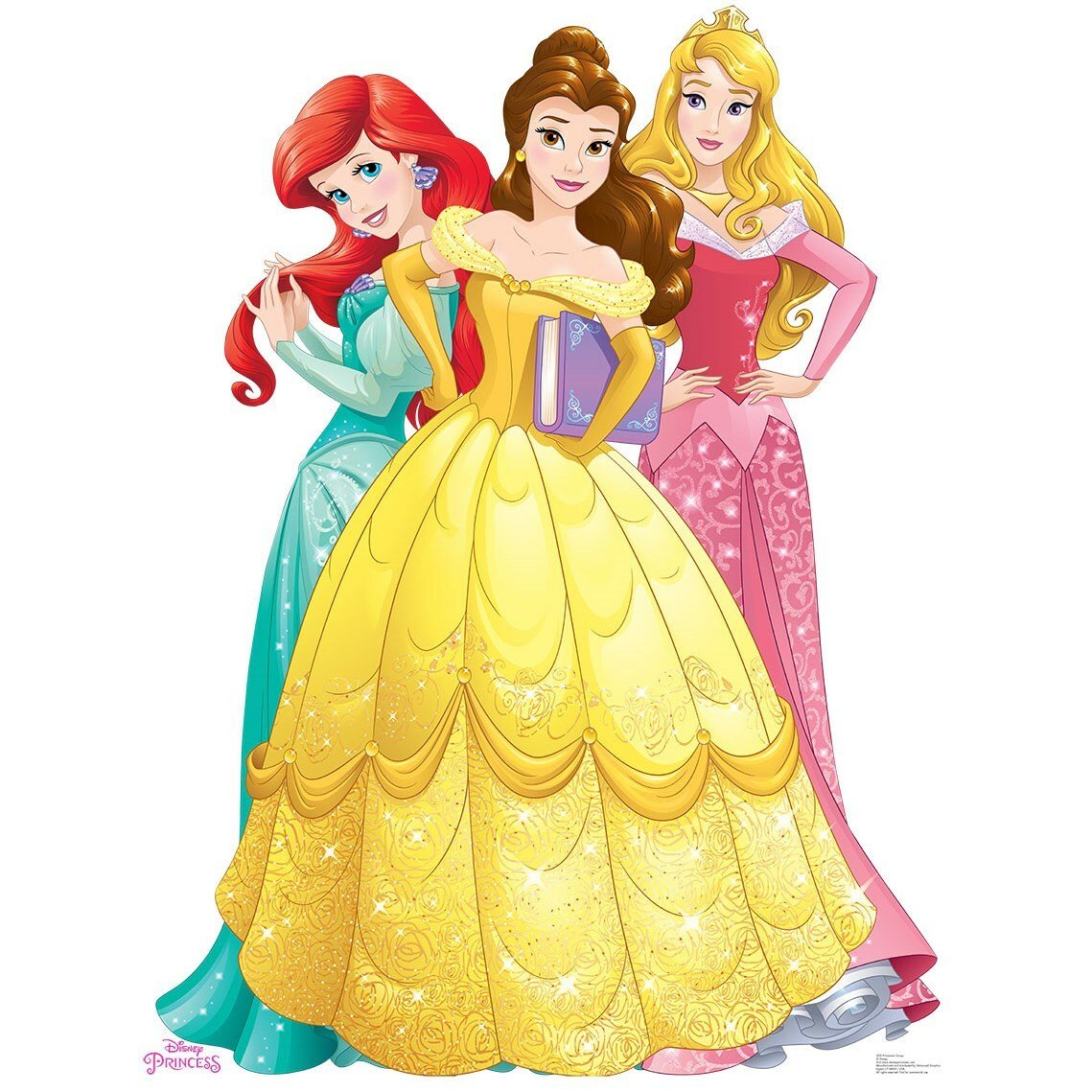 Disney Princess Group Stand Up Photo Prop