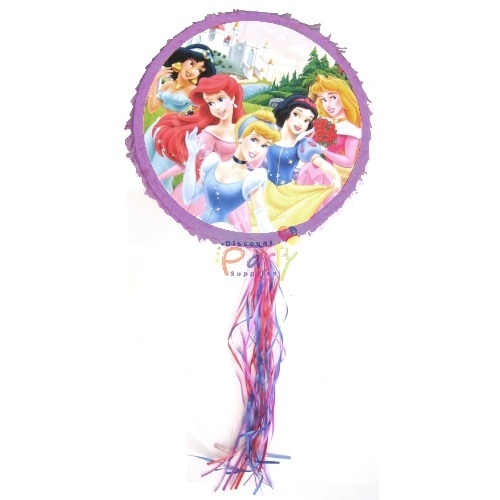 Disney Princess Round Pull String Pinata