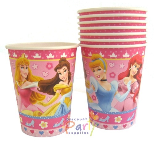 Disney Princess Paper Cups (Pack of 8)