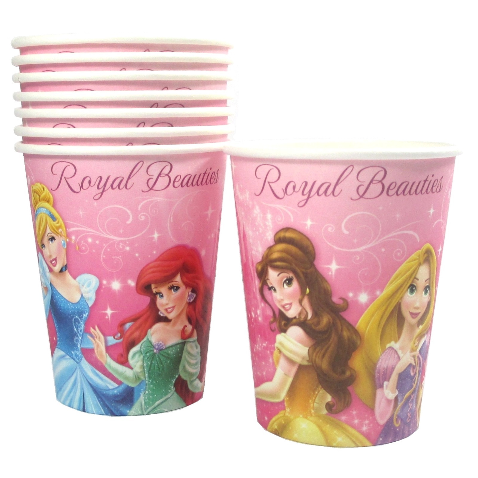 Disney Princess Sparkle Paper Cups (Pack of 8)