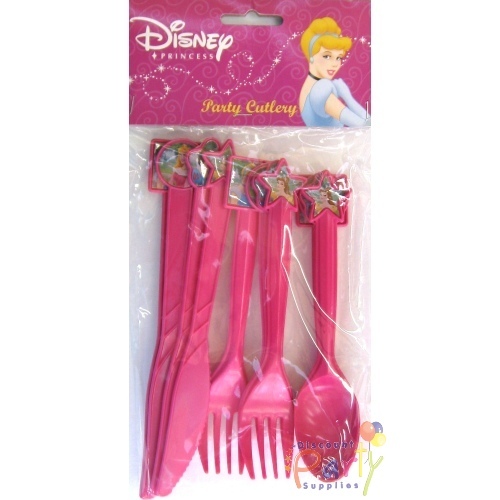 Disney Princess Party Cutlery (Pack of 12)