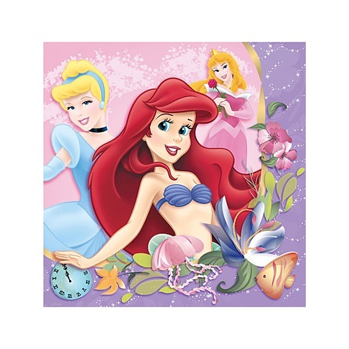 Disney Princess Large Napkins / Serviettes (Pack of 16)