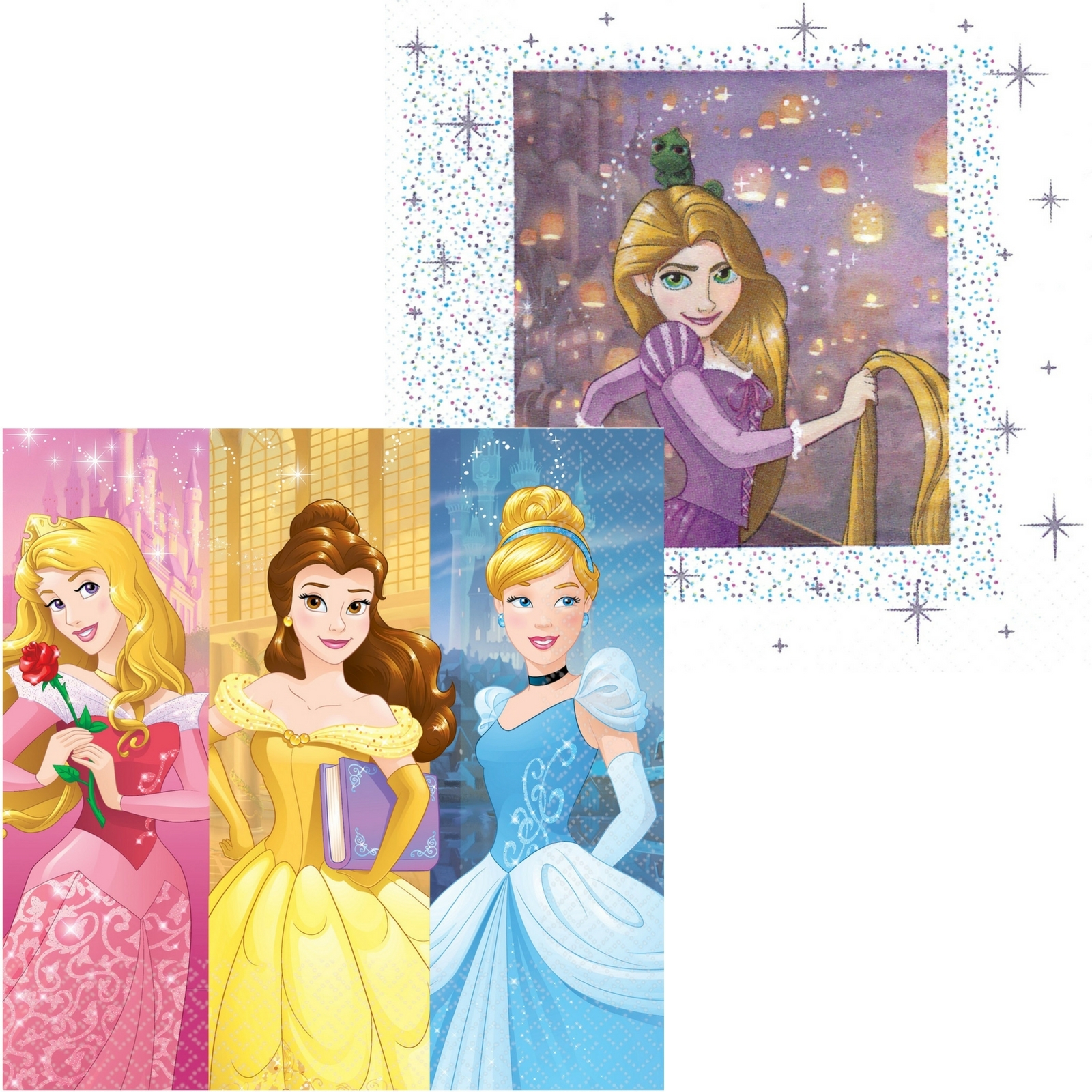 Disney Princess Dream Big Large Napkins / Serviettes (Pack of 16)
