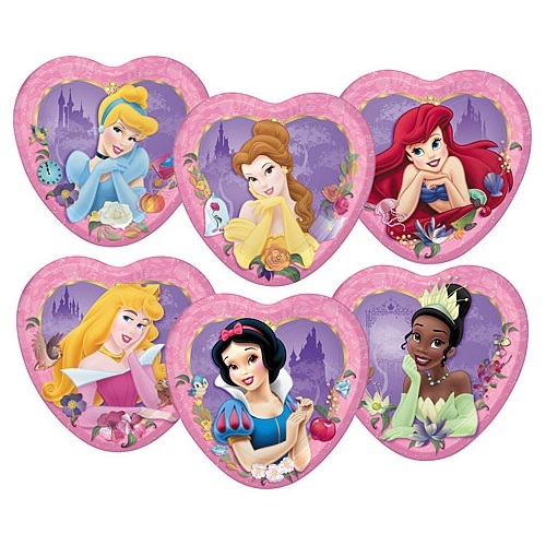 Disney Princess Small Paper Plates (Pack of 8)